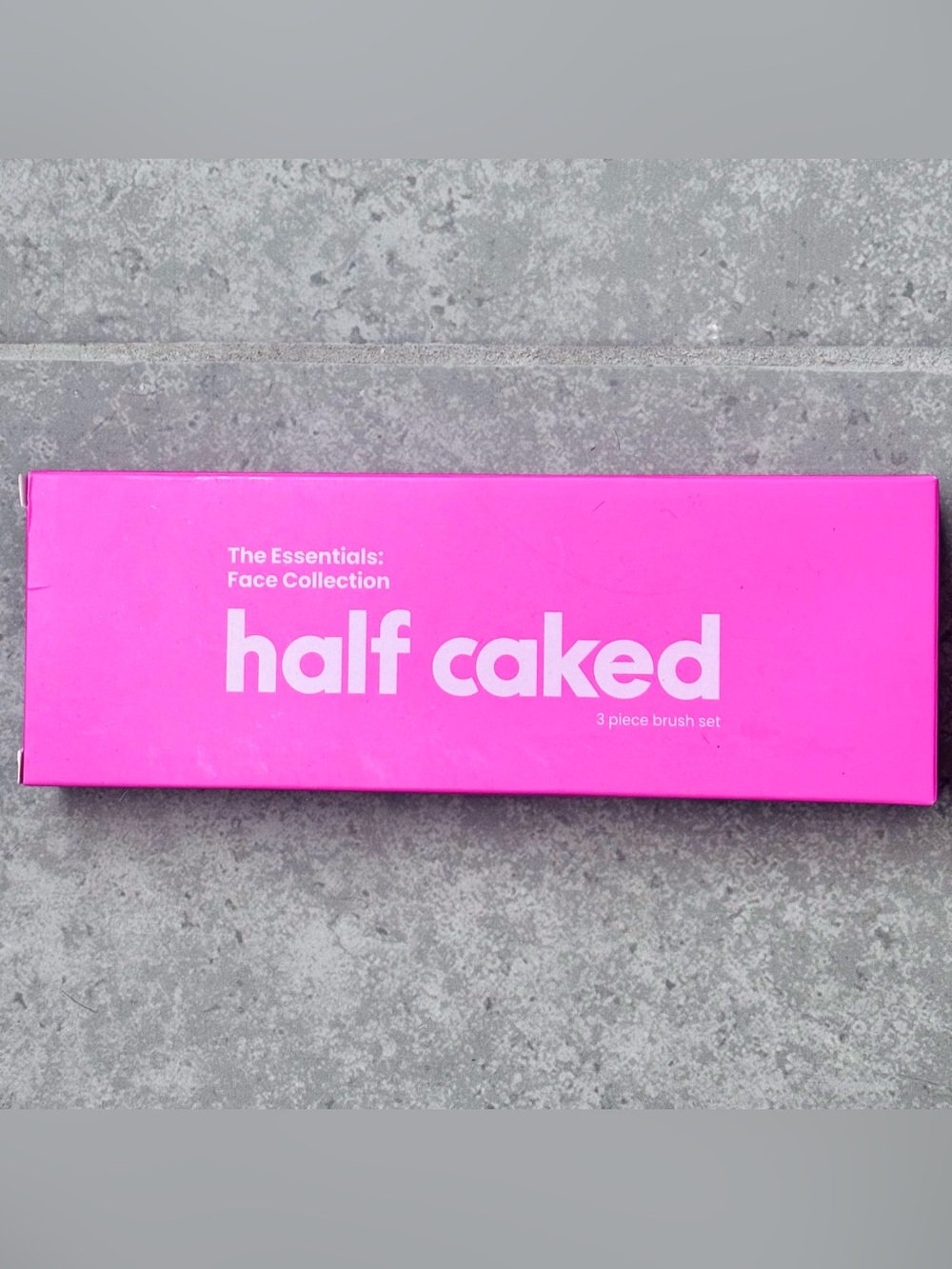 Half Caked “The Essentials”: Face Collection 3 Brush Set - NWT